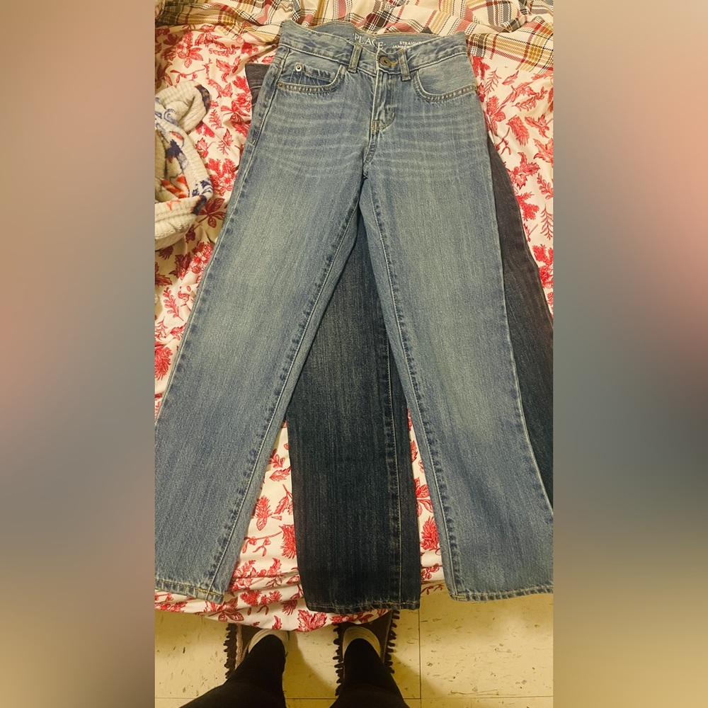 A set of jeans for boys
